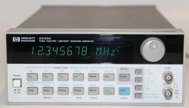 HP Agilent 33120A 100uHz to 15MHz Function/Arbitrary Waveform Generator 4 Avail 