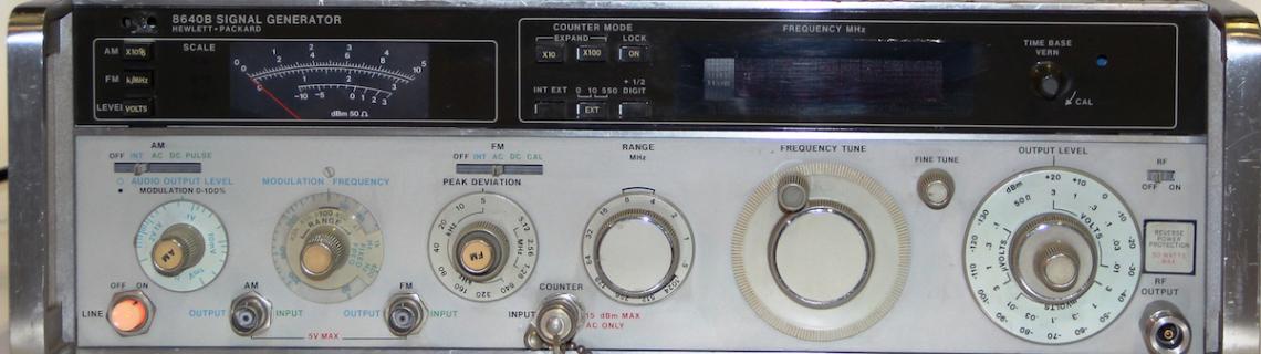 HP 8640B Signal Generator 