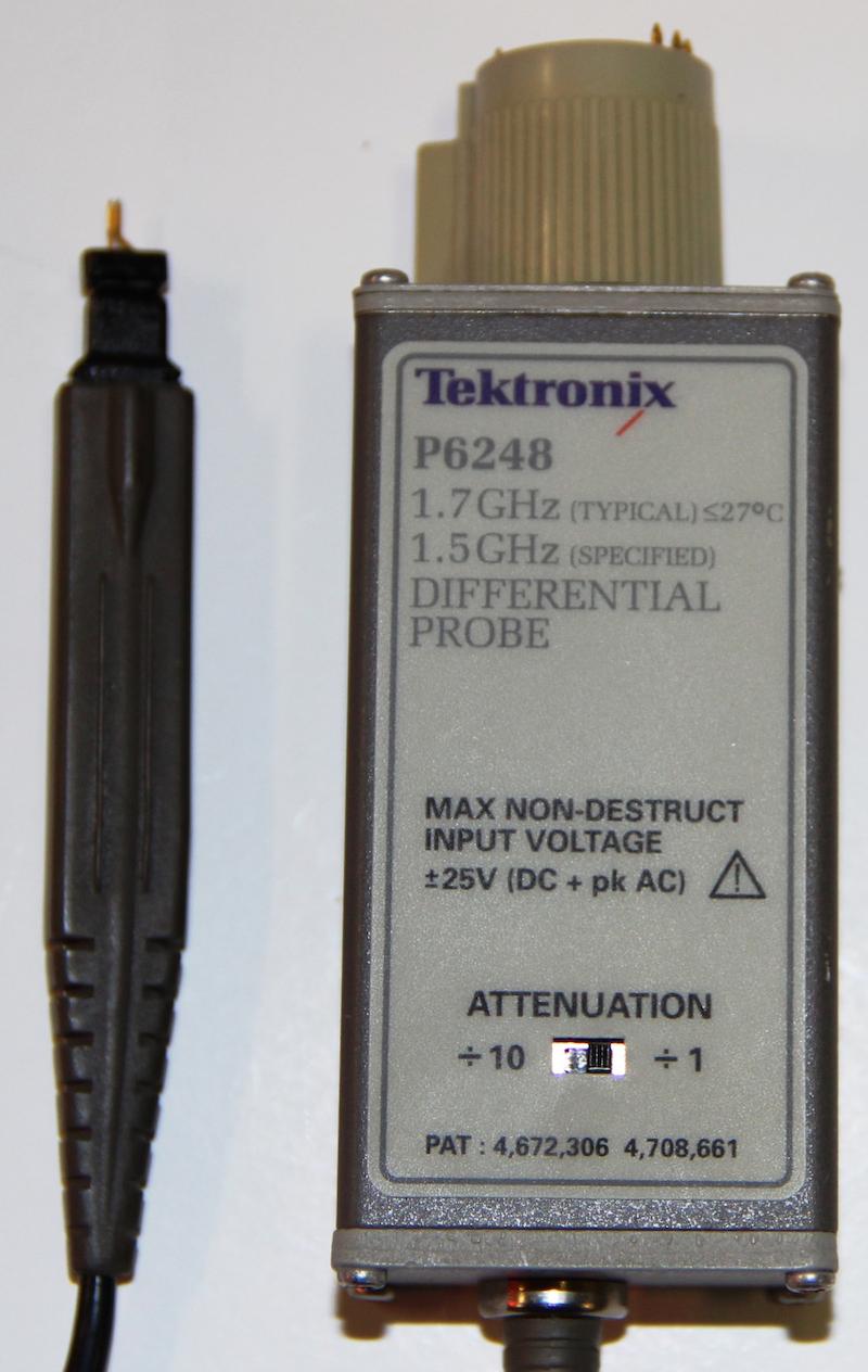 guaranteed working ONE Tektronix P6248 1.5-1.7 GHz Differential Probe 